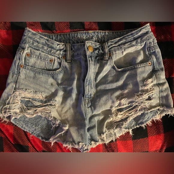 American Eagle Outfitters Pants - American Eagle distressed shorts size 10